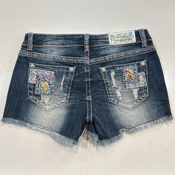 Grace in LA Jean Shorts Size 28 - Picture 2 of 10